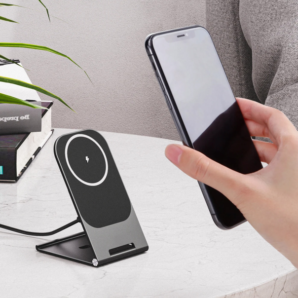 Kućni punjač Wireless 15W crni - 214213-1