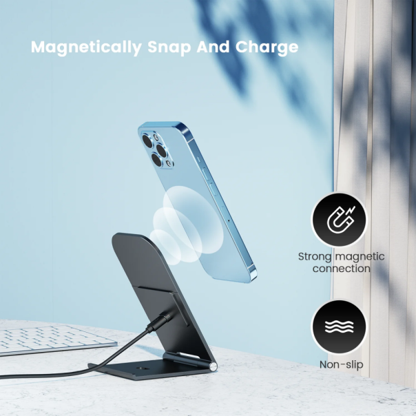 Kućni punjač Wireless 15W crni - 214213-1