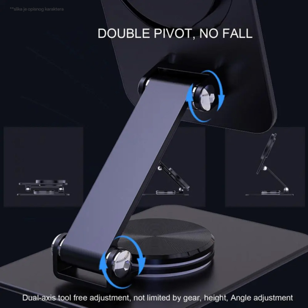 Kućni punjač Wireless 15W rotirajuci beli - 214212-1