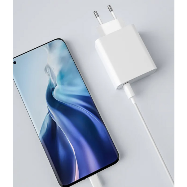 Kućni punjač Xiaomi PD 33W sa kablom USB na Type-C beli EU - 603461
