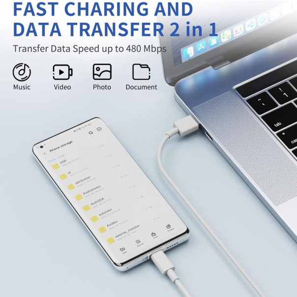 Kućni punjač Xiaomi PD 67W sa Type-C kablom beli EU - 603462