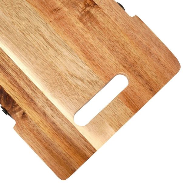 VILDE Drvena daska za serviranje sa nogarima 67.5x19.5x7.5cm - KUH000035A00000