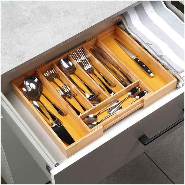 VILDE Podesivi organizator za escajg 28-45x33.5cm - KUH000036A00000