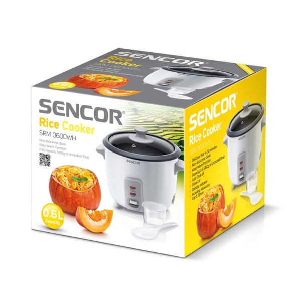 SENCOR Aparat za kuvanje pirinča SRM 0600WH - KUH00188