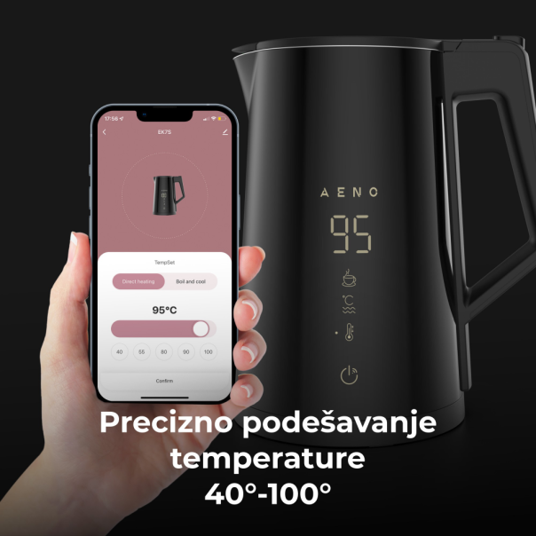 Kuvalo za vodu Aeno EK8S Smart belo - 220071