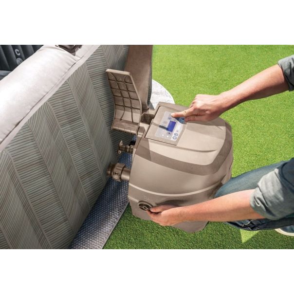 INTEX Kvadratni spa bazen sa hidromasažom za 4 osobe, 175x71 cm - 28446 - EP2749328