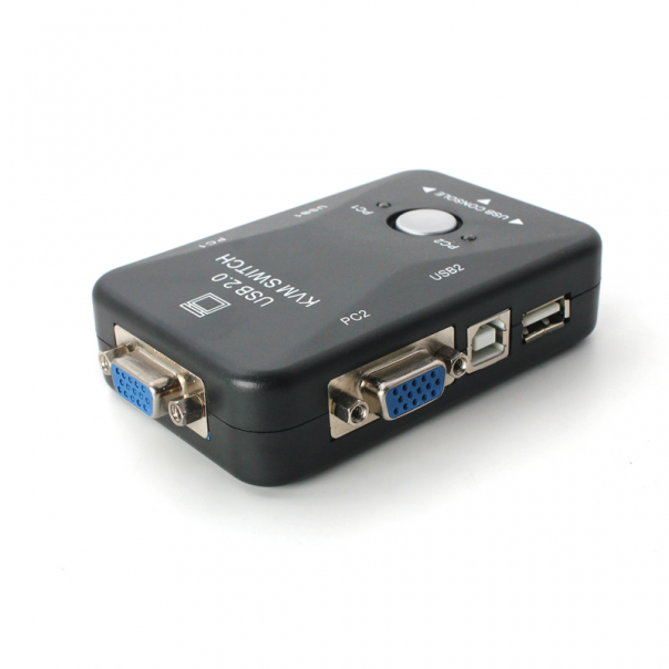 KVM switch 2 PC-a na isti monitor,miš,tastaturu JWD-SP27 - 802811