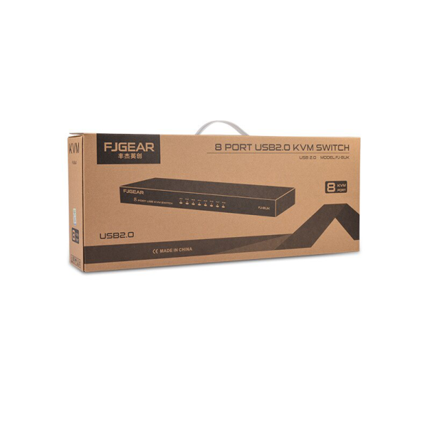 KVM switch 8 PC-a na isti monitor,miš,tastaturu JWD-SP27 - 88948