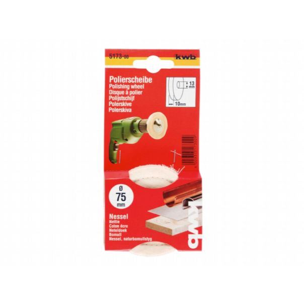 KWB Filc za poliranje 75 mm - KWB49517300