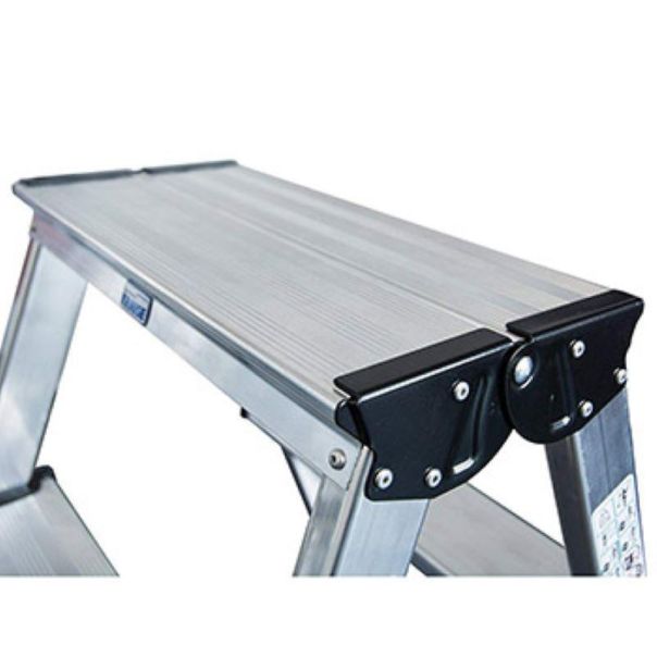 eHomeStorage Merdevine aluminijumske, dvostrane, 2 gazišta - KX2202B-LADDER