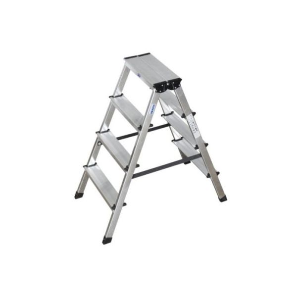 eHomeStorage Merdevine aluminijumske, dvostrane, 4 gazišta - KX2204B-LADDER