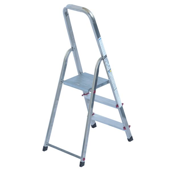 eHomeStorage Merdevine aluminijumske, jednostrane, 3 gazišta - KX2303A-LADDER