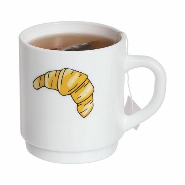 LUMINARC Šolja 290ml Pop Gourma croissant, bela - Q5185