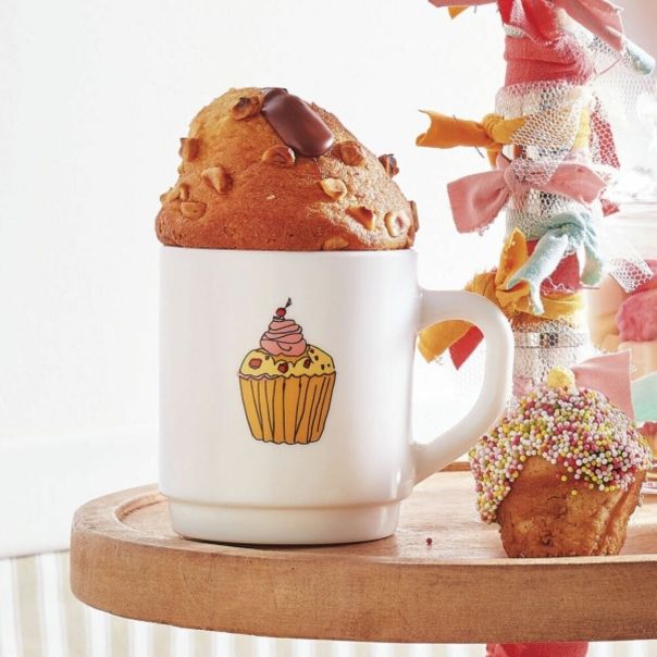 LUMINARC Šolja 290ml Pop Gourma cupcake, bela - Q5180