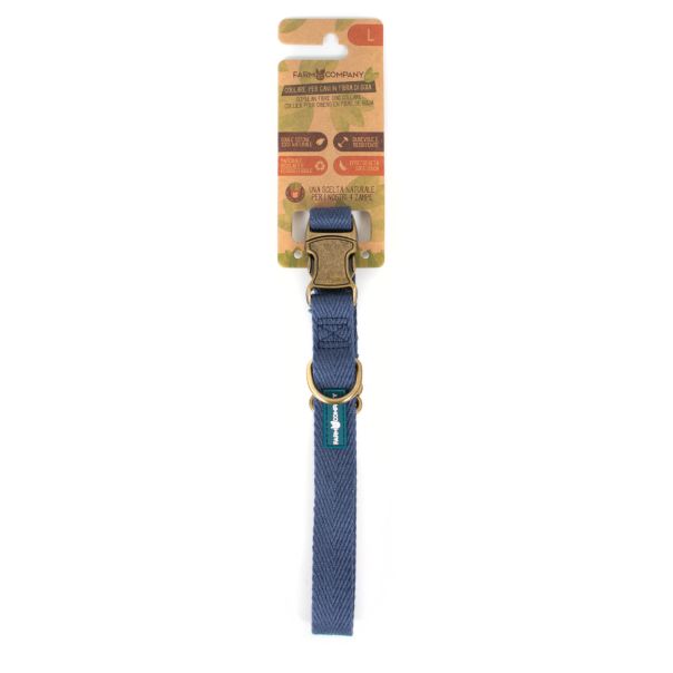 Farm Company Ogrlica za pse  Podesiva  33-50x2cm  Plava - EP3013736
