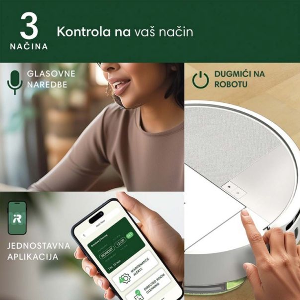 iROBOT Robot usisivač Roomba Combo 205+ DustCompactor beli - L121240