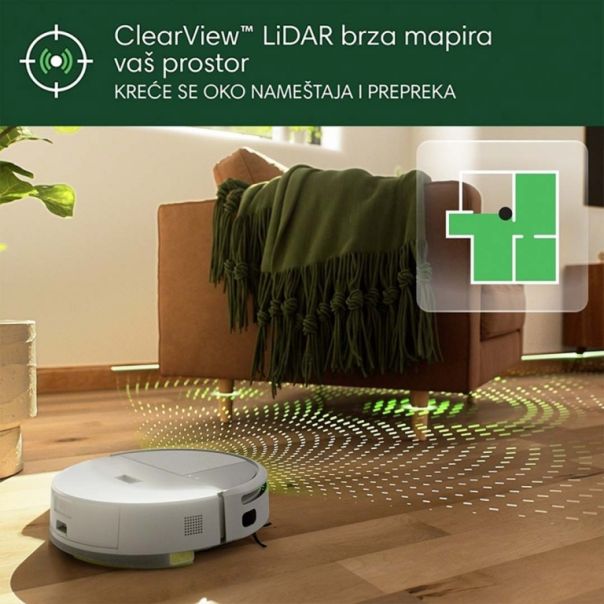 iROBOT Robot usisivač Roomba Combo 205+ DustCompactor beli - L121240