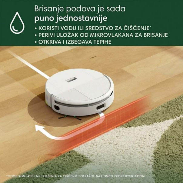 iROBOT Robot usisivač Roomba Combo 205+ DustCompactor beli - L121240