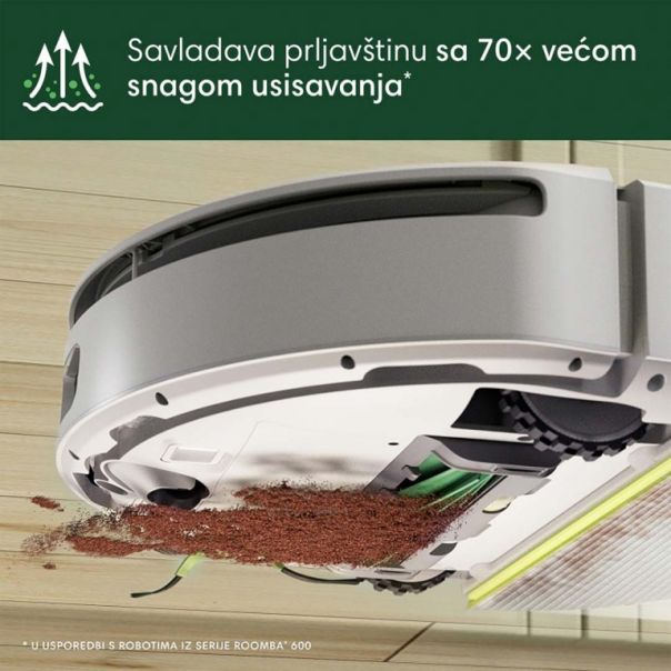 iROBOT Robot usisivač Roomba Combo 205+ DustCompactor beli - L121240