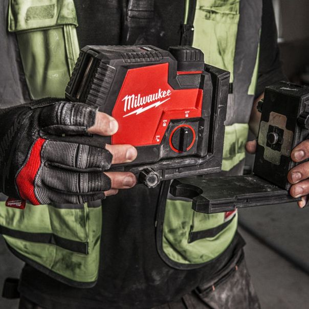 MILWAUKEE USB Punjivi 3D zeleni laser 30m - L4CLLP-301C - 4933478099