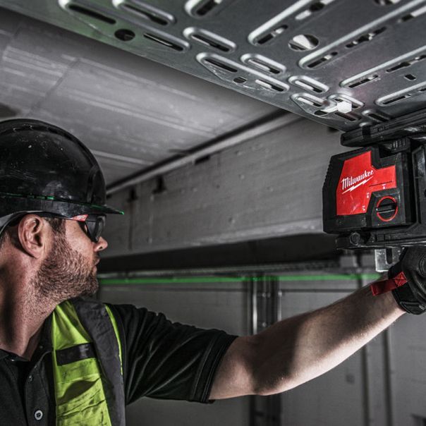 MILWAUKEE USB Punjivi 3D zeleni laser 30m - L4CLLP-301C - 4933478099