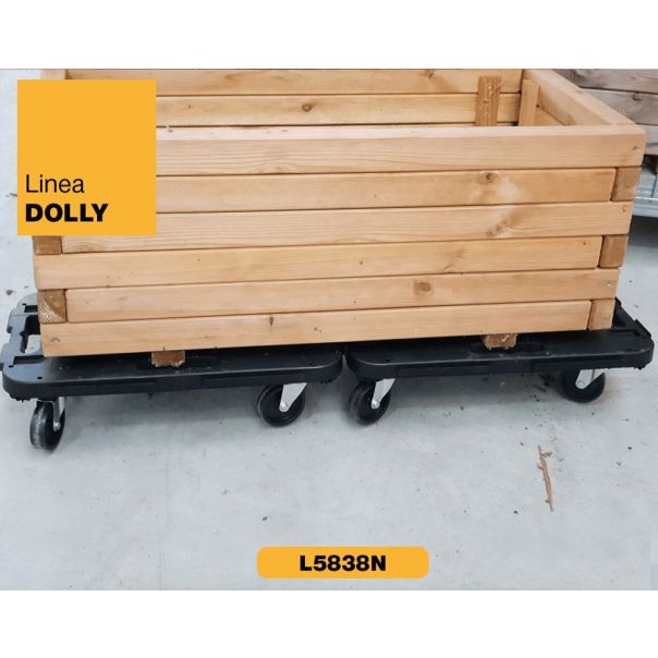 ARTPLAST Transportna platforma L5838N, 580 x 380 x 120 mm, do 543 kg nosivosti - L5838N-ART