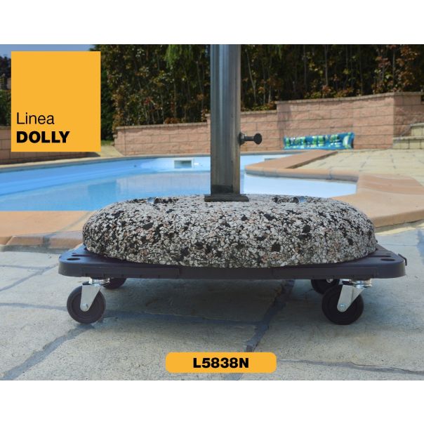 ARTPLAST Transportna platforma L5838N, 580 x 380 x 120 mm, do 543 kg nosivosti - L5838N-ART