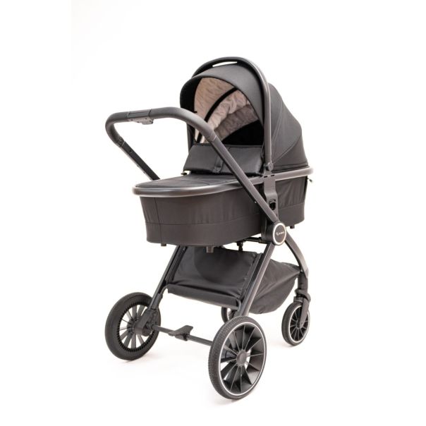 LA MAMA Kolica za bebe 3u1 Alvi, crna - LMALVIBLCK000