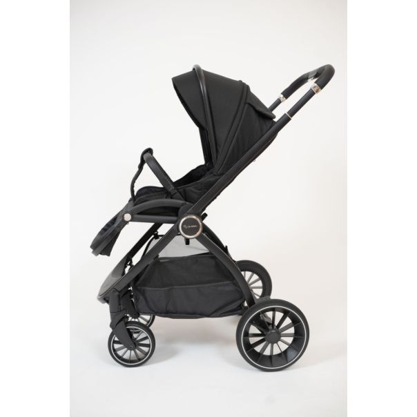 LA MAMA Kolica za bebe 3u1 Trio, crna - LMTRIOBLCK000