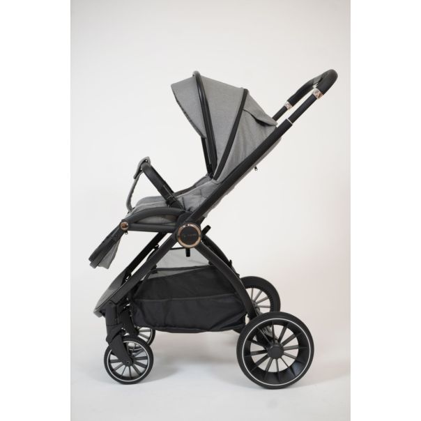 LA MAMA Kolica za bebe 3u1 Trio, siva - LMTRIOGREY000