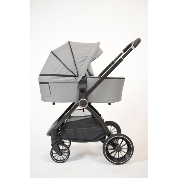 LA MAMA Kolica za bebe 3u1 Trio, siva - LMTRIOGREY000