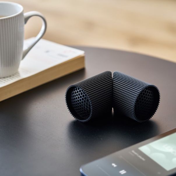 LEXON Bluetooth zvučnici RAY, magnetni, crna - LA132MN3