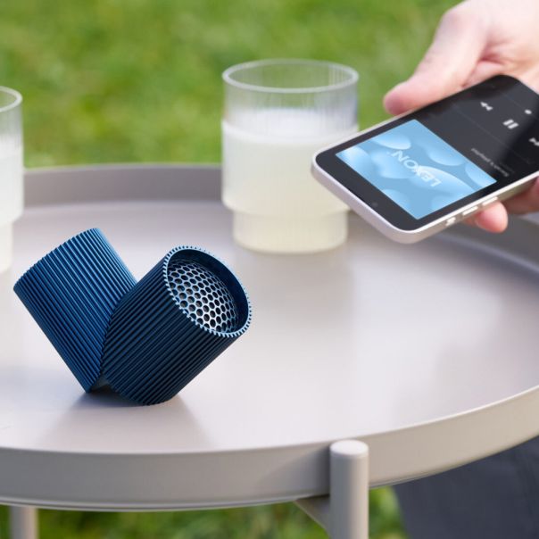 LEXON Bluetooth zvučnici RAY, magnetni, plava - LA132OB3