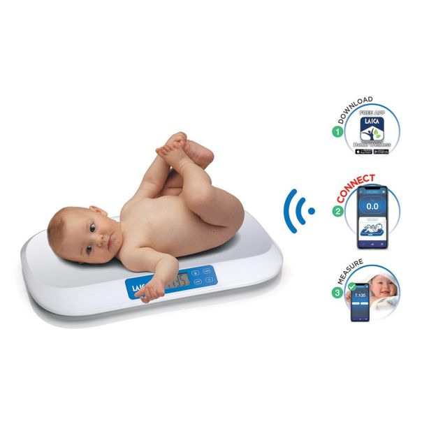 LAICA Vaga za bebe PS7030, bela - 18777-1