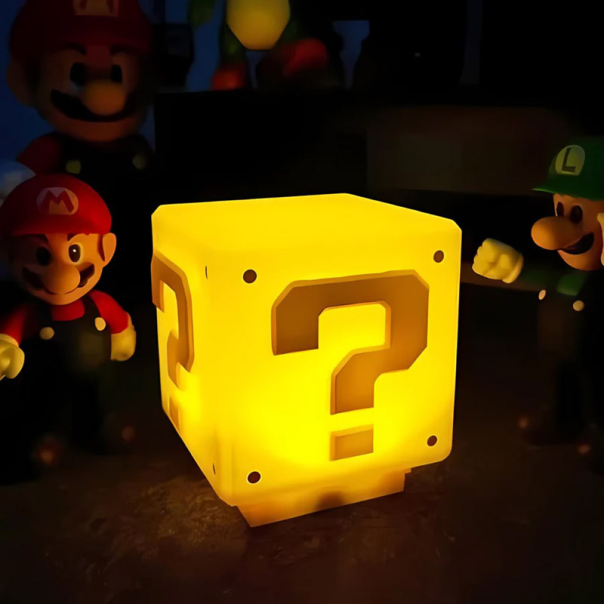 Lampa Super Mario Question Block - 614064