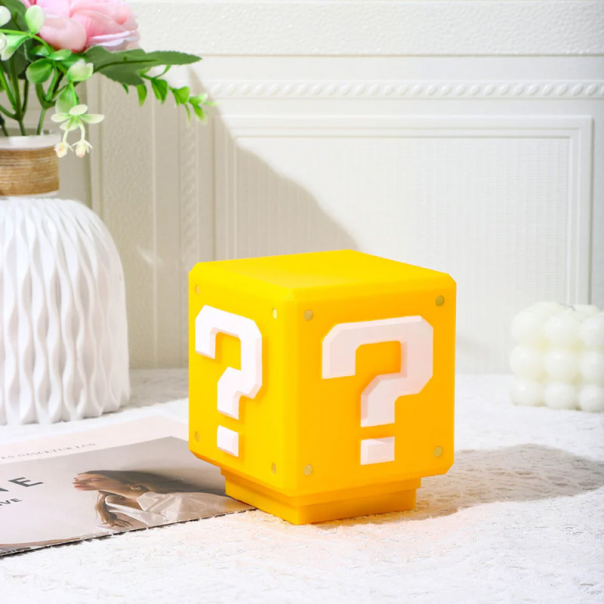 Lampa Super Mario Question Block - 614064