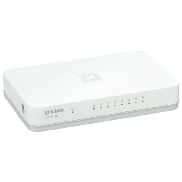 D-LINK LAN Switch GO-SW-8G 10/100/1000 8port - LAN00793
