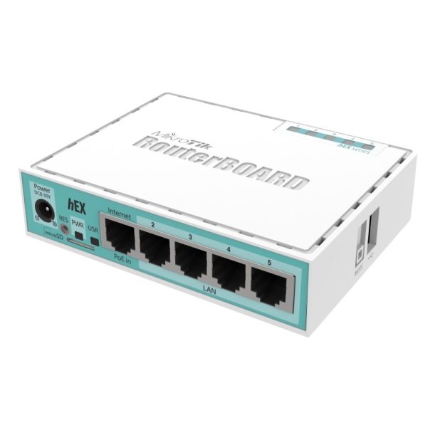 MIKROTIK (RB750Gr3) heX, RouterOS L4, ruter - LAN01607