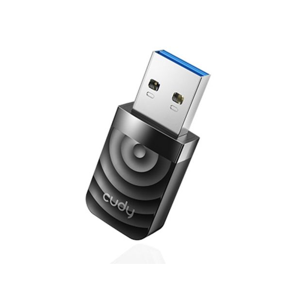 CUDY WU1300S wireless AC1300Mb/s High Gain USB 3.0 adapter - LAN02680