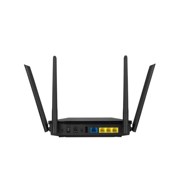 ASUS Bežični ruter RT-AX53U Wi-Fi AX1800 1201Mbps 574Mbps MU-MIMO 4 antene - LAN02880