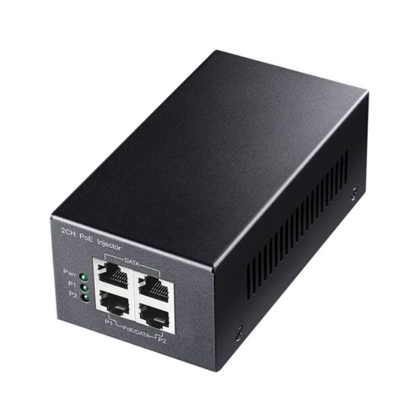 CUDY POE220 2 Channel 30W Gigabit PoE+/PoE Injector - LAN02954