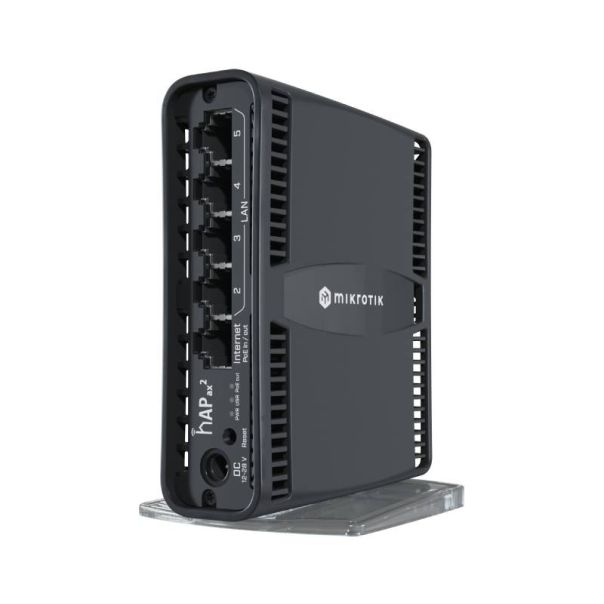 MIKROTIK (C52iG-5HaxD2HaxD-TC) hAP ax2, RouterOS L4, ruter - LAN03260