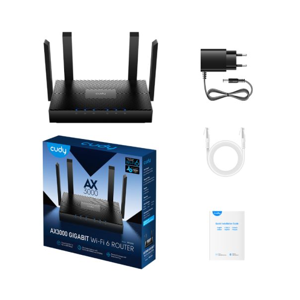 CUDY WR3000 AX3000 Gigabit Wi-Fi 6 ruter - EP3156549