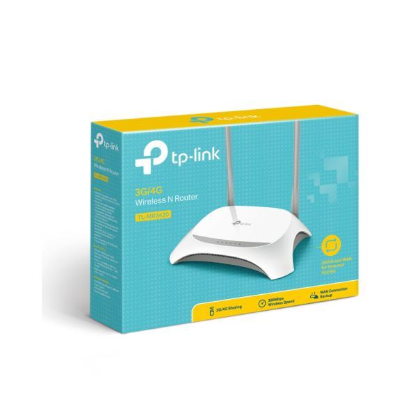 TP LINK Bežični ruter TP-LINK TL-MR3420 Wi-Fi/N300/300Mbps/3G/4G/2 eksterne antene - 13017