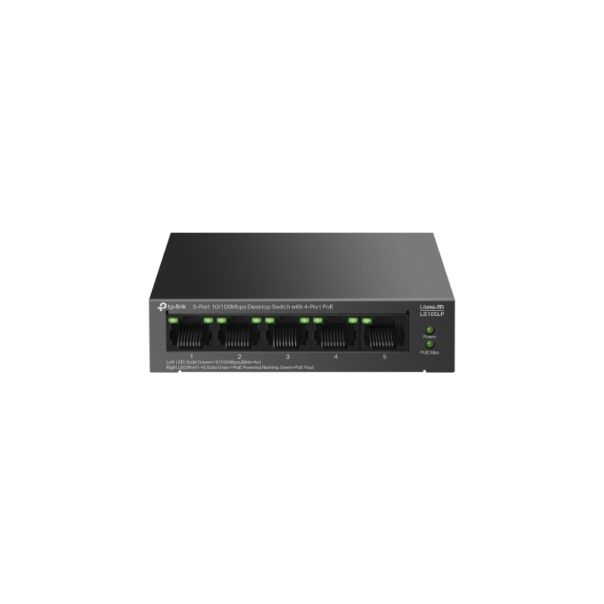 TP LINK LS105LP(UN) 5-Port 10/100Mbps Desktop Switch - EP2699769