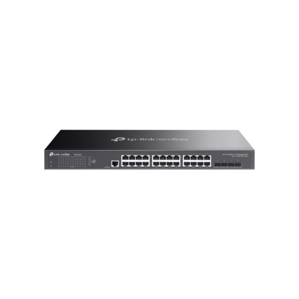TP LINK SG3428X Omada 24-Porta Gigabit L2+ upravljiv Switch sa 4 10GE SFP+ Slota - EP2699811