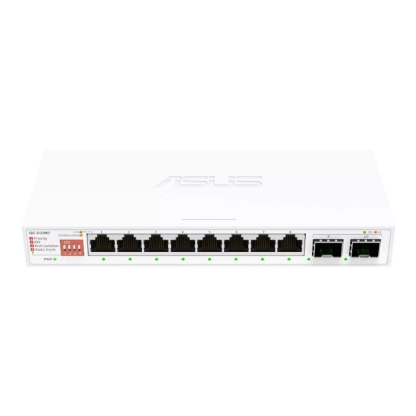 ASUS QG-U1080 8-port + 2-port 10G switch beli - EP3053480
