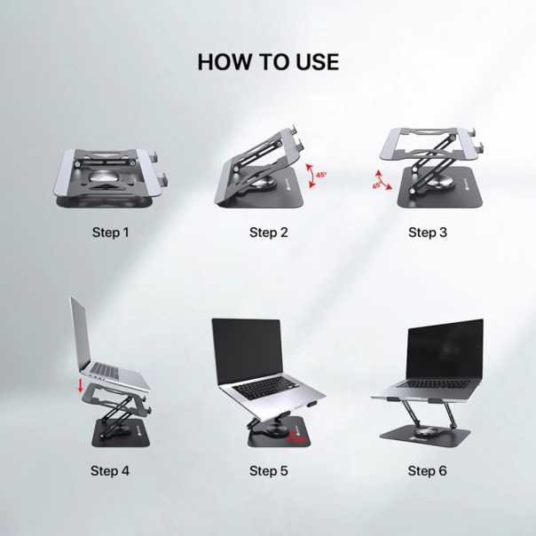 Postolje za laptop Fantech NS10 crni - G217204