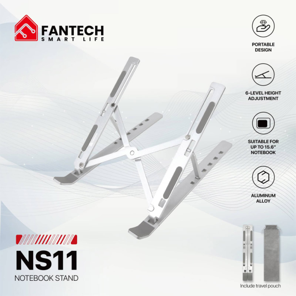 Postolje za laptop Fantech NS11 srebrni - G221136
