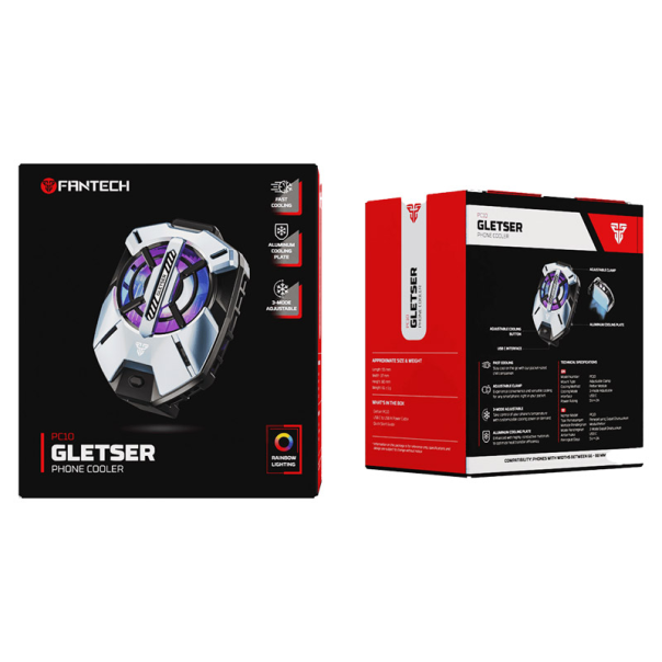 Cooler za telefon Fantech PC 10 glester RBG crni - G217309